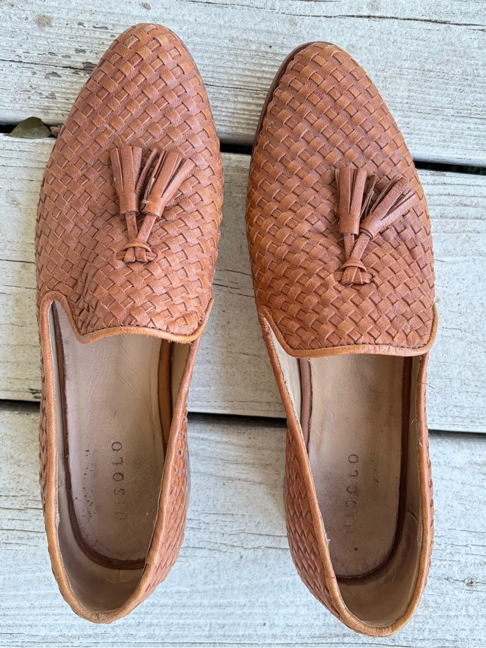 Nisolo Frida Woven Loafers - Size 8